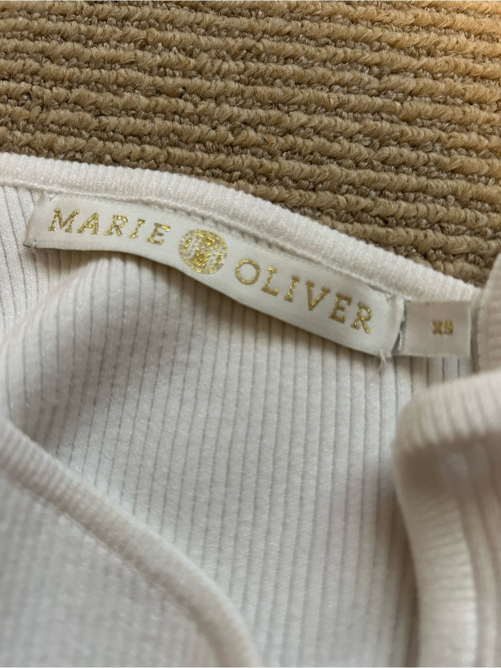 Marie Oliver Asymmetric White trini Tank XS - Picture 5 of 8